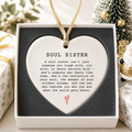 Soul Sister Heart Ornament