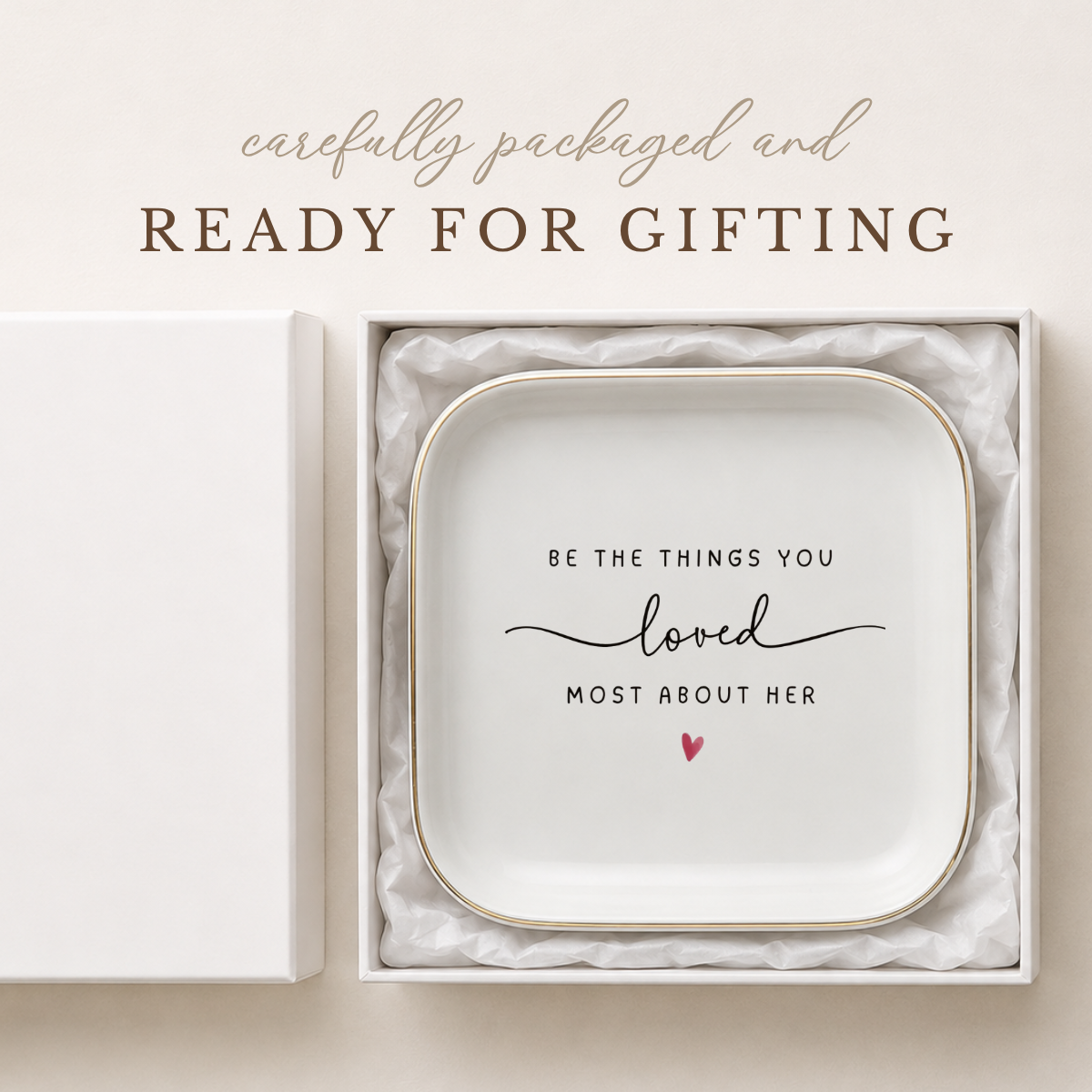 Sympathy Ring Dish – Memorial Keepsake