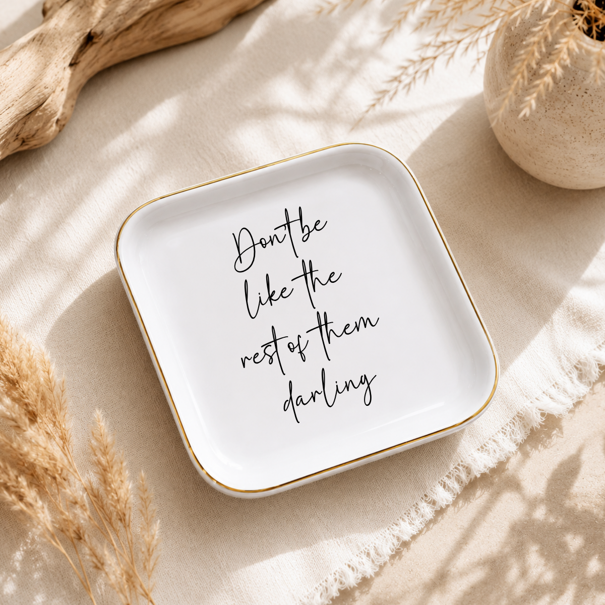 College Ring Dish – Dorm Keepsake Gift