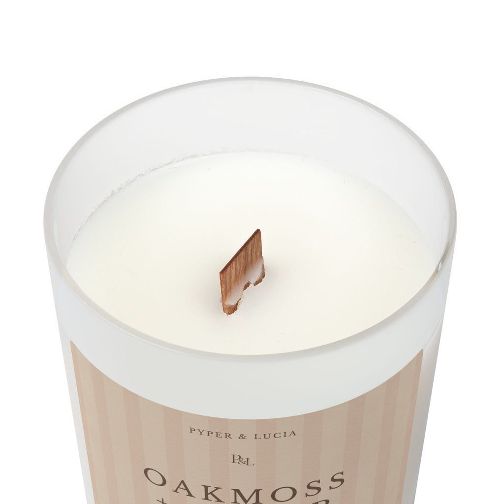 Oakmoss + Amber Candle